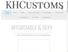 Tablet Screenshot of khcustoms.com